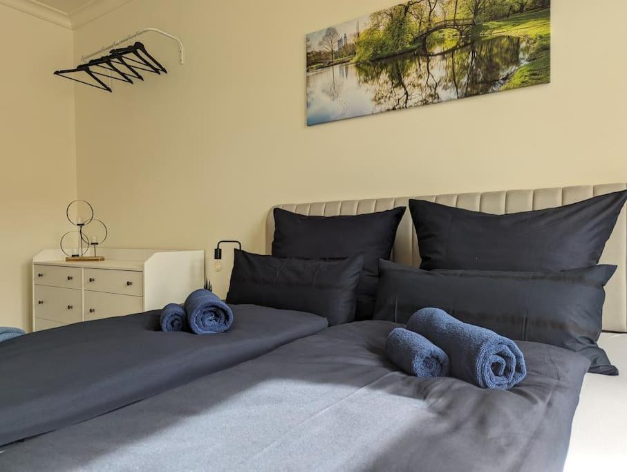 Vilipa-Apartments No.5 I Baumwollspinnerei I Kunstkraftwerk - 75M² I Balkon I Smart-Tv I Bad Mit Fussbodenheizung Lipsk Zewnętrze zdjęcie